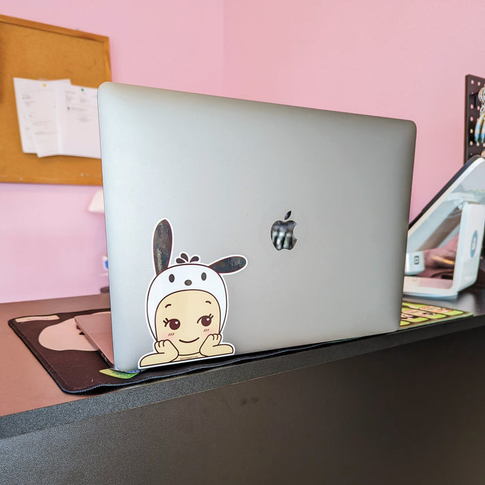 Pompompurin SA Peeker Vinyl Sticker