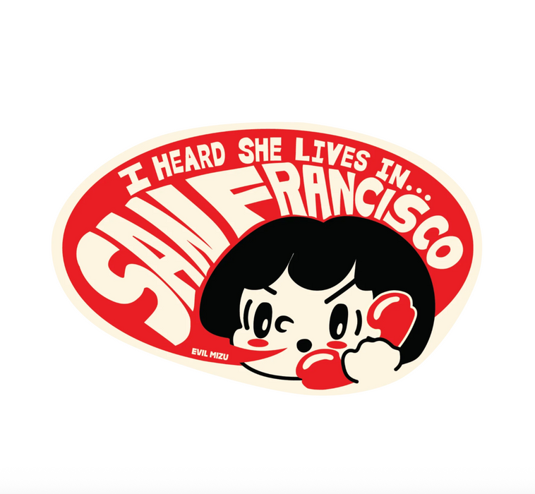 SF Phone Sticker