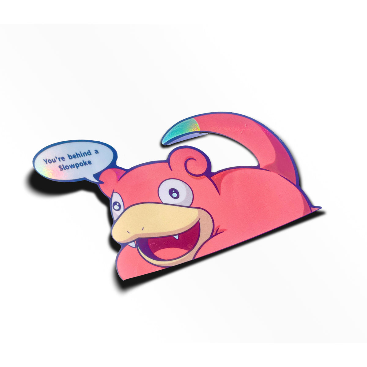 Suioooo SOOOOOO SLOW Peeker Sticker — San José Made