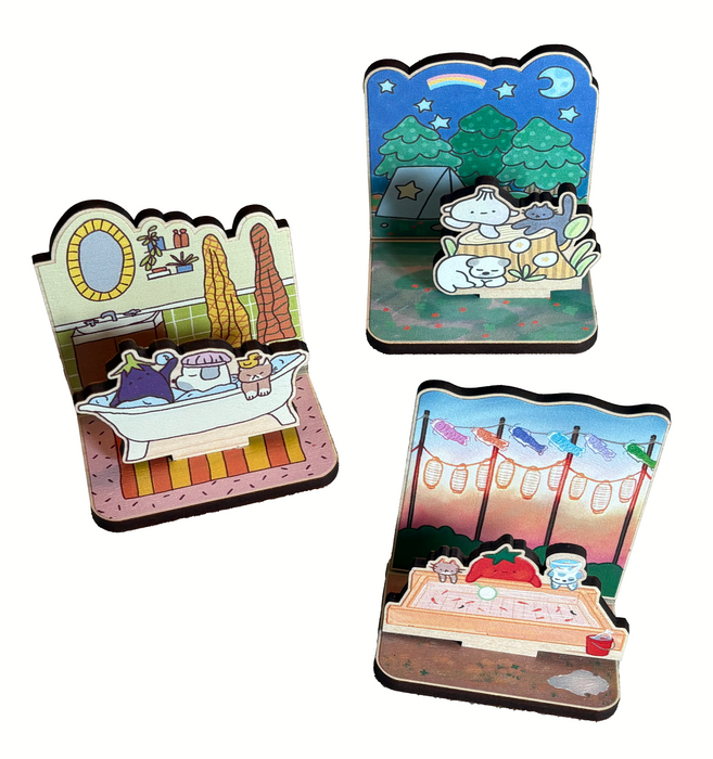 Wooden Standee Blind Box