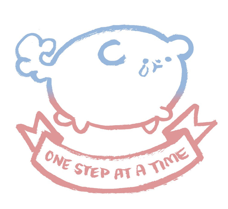 Step One Sticker One Step At A Time Sticker — San José Made