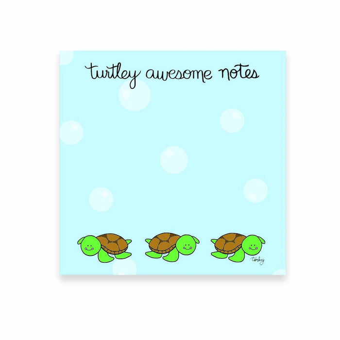 Turtle Sticky Note Shape Turtle Sticky Notes — San José Made