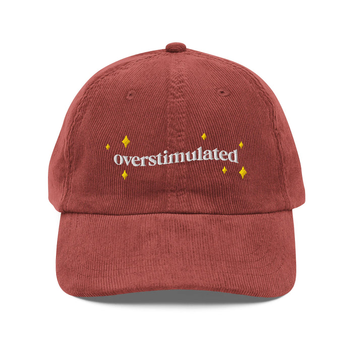 Overstimulated Corduroy Hat