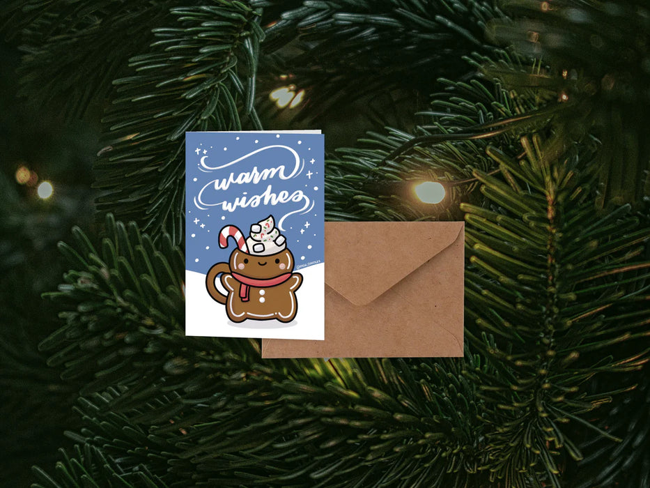 Warm Wishes Mini Greeting Card