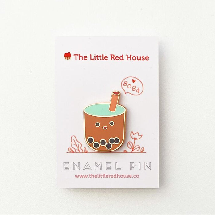 Boba Enamel Pin