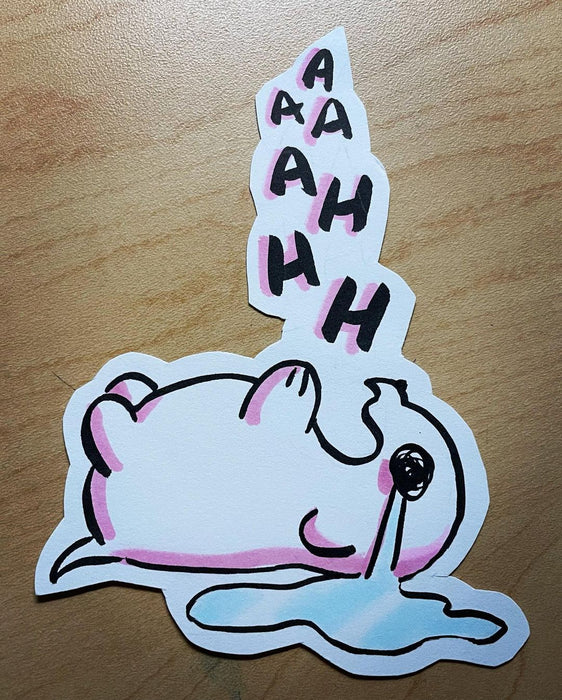 Aaaahhh Sticker