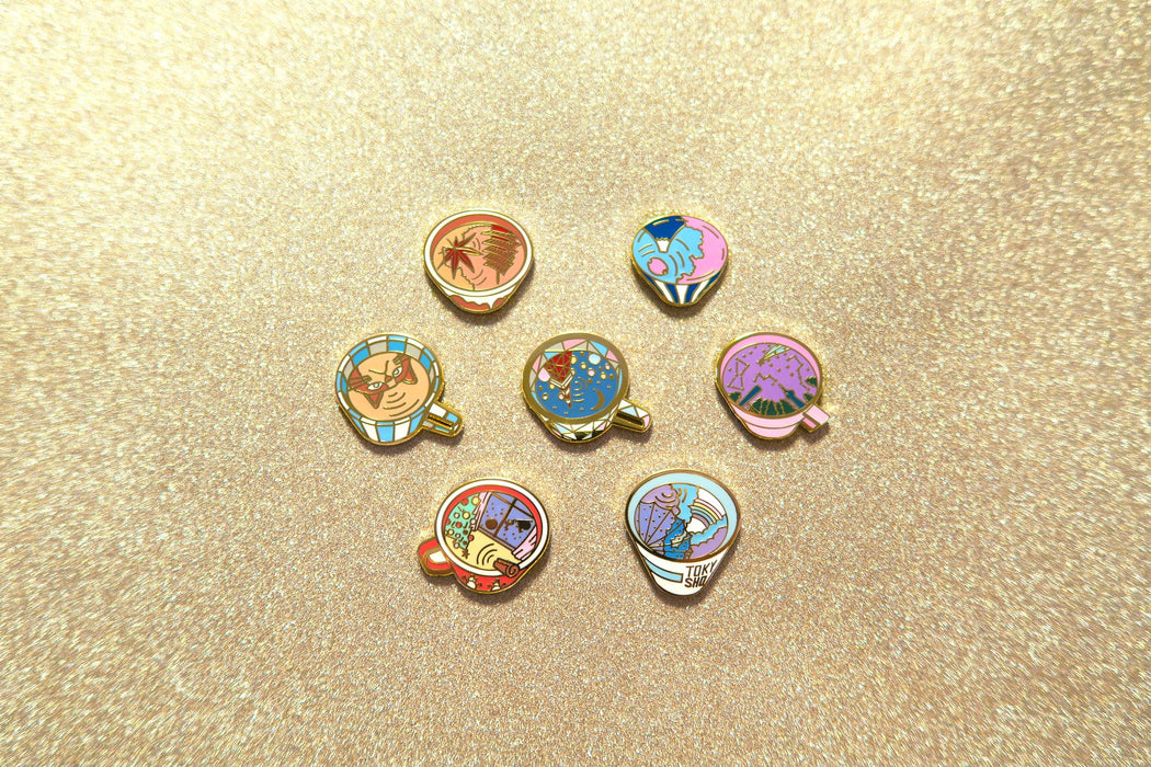 Starry Sky Cup Pin