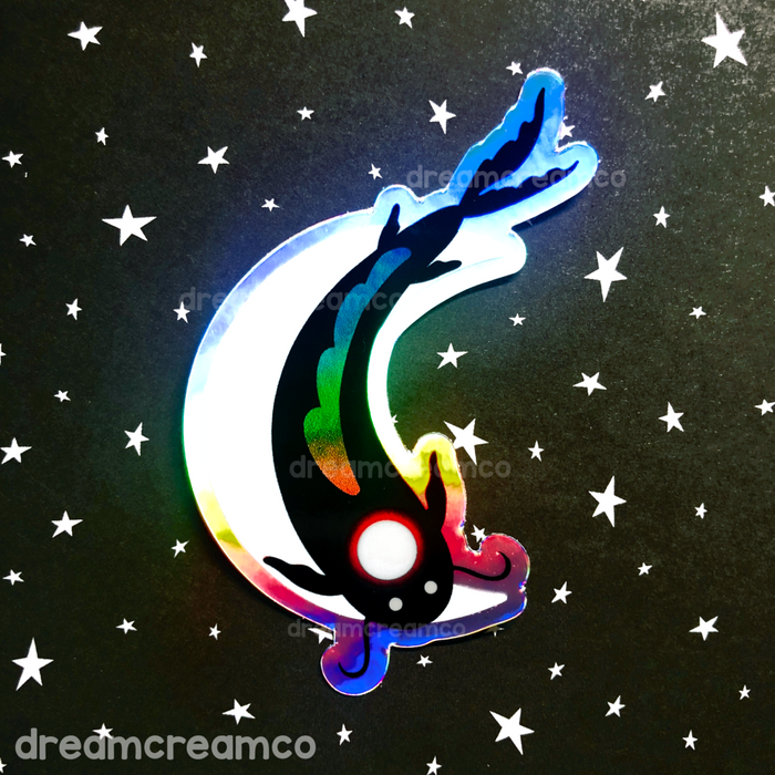 ATLA La (Ocean Spirit - Black Koi) Sticker