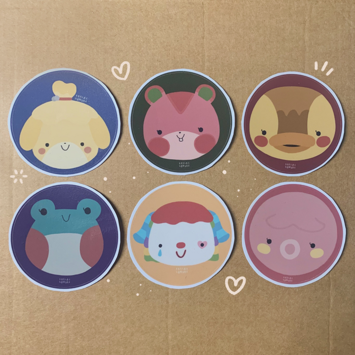 Animal Crossing Sticker Pack