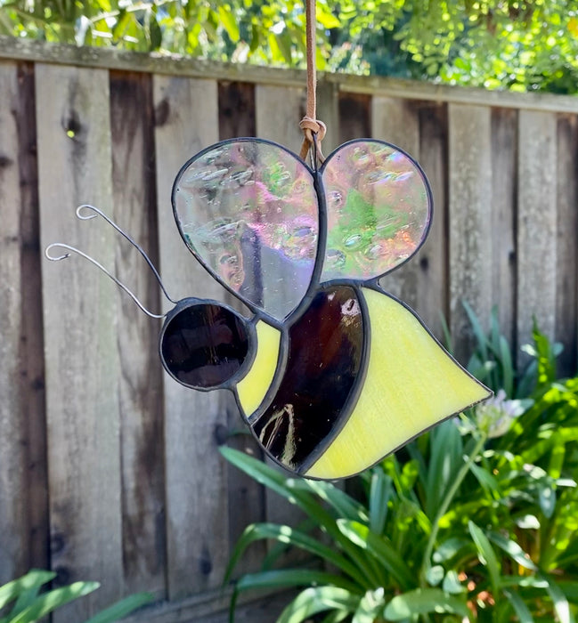 Stained Glass Bee