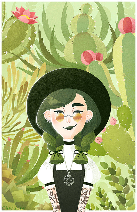 Plant Witch - 5x7" Art Print