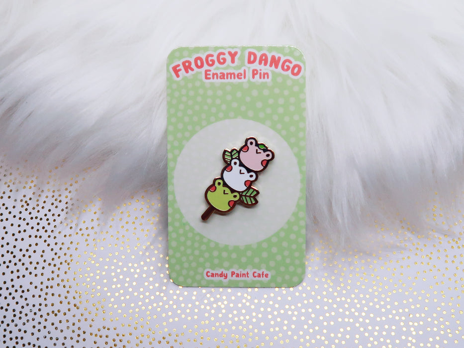 Froggy Dango Pin