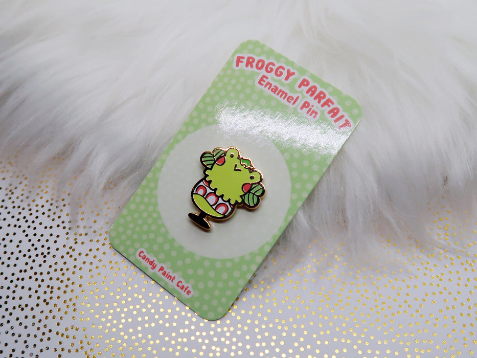 Froggy Parfait Pin