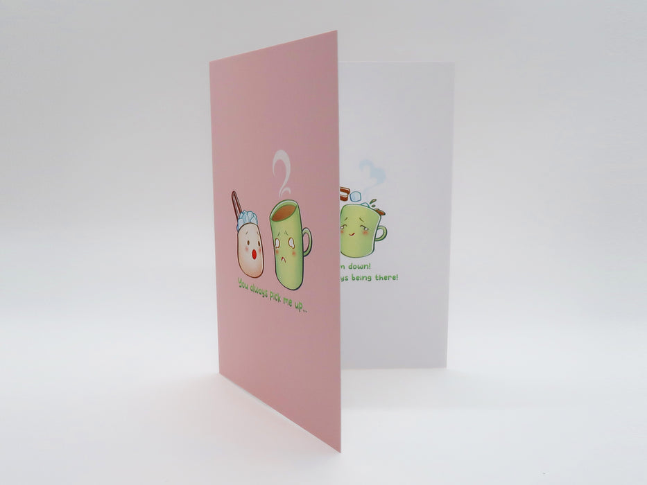 Thank You Card - Coffee - Pick Me Up