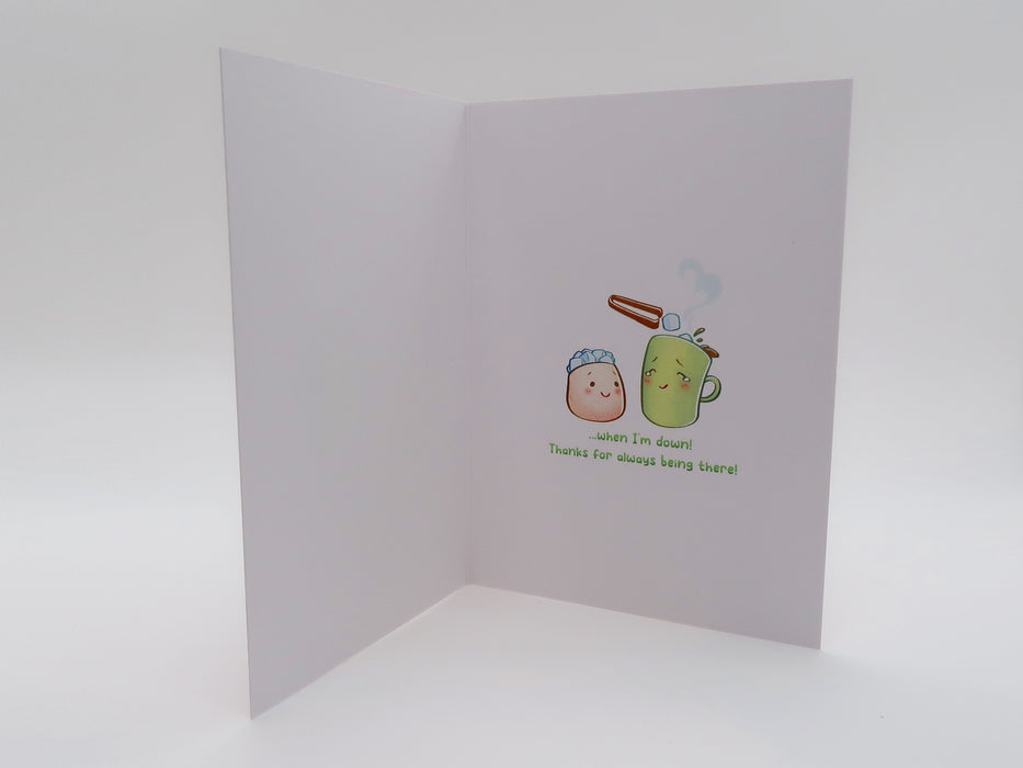 Thank You Card - Coffee - Pick Me Up