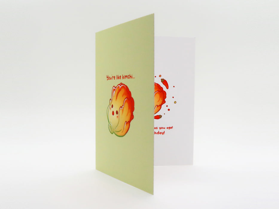 Birthday Card - Kimchi - You're Like Kimchi...