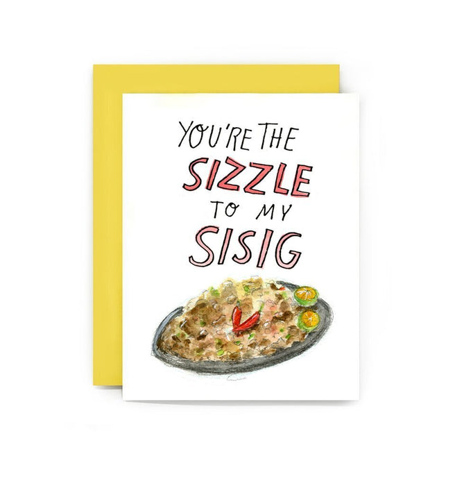 Sizzling Sisig Card