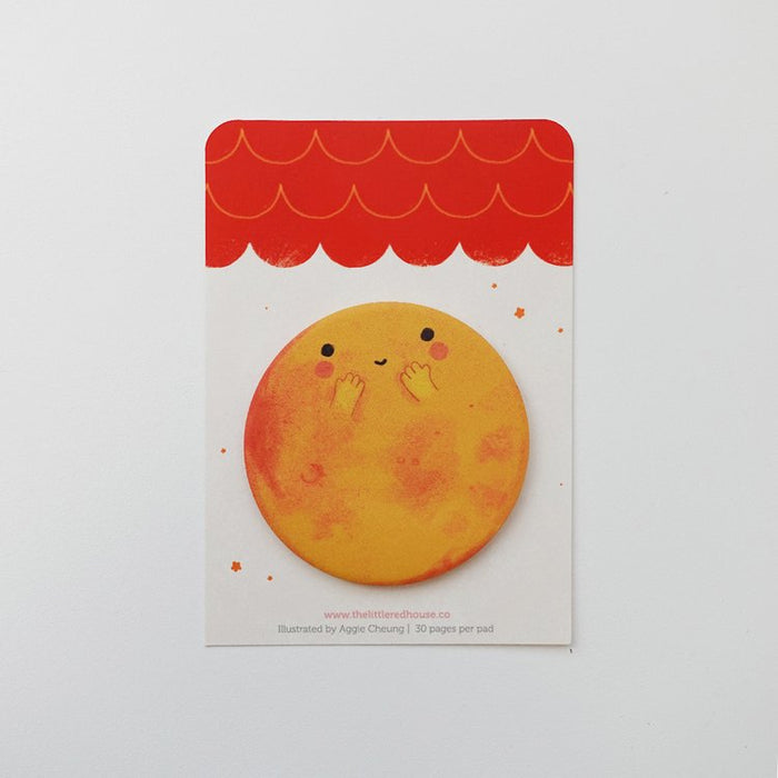 Planet Die Cut Sticky Notes
