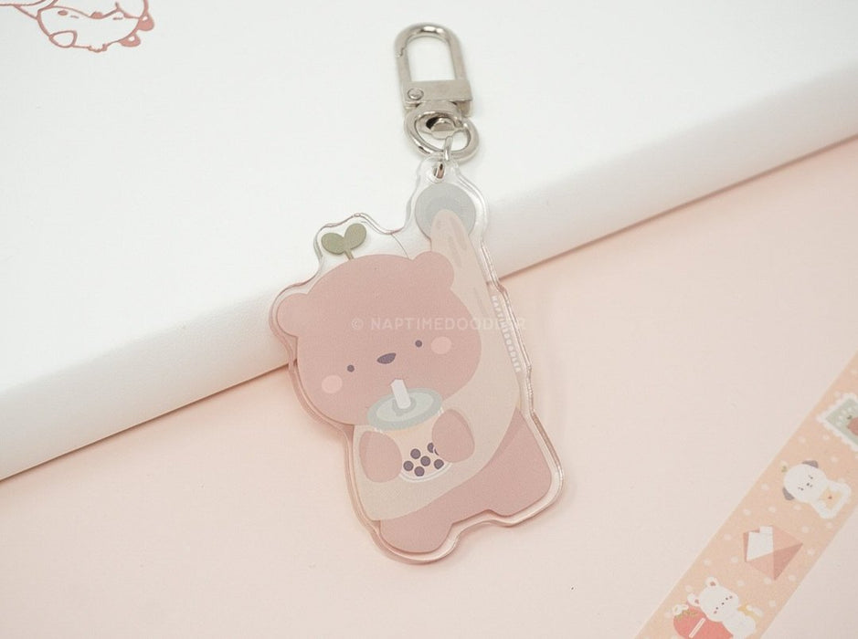 Hanging Sprout Acrylic Keychain