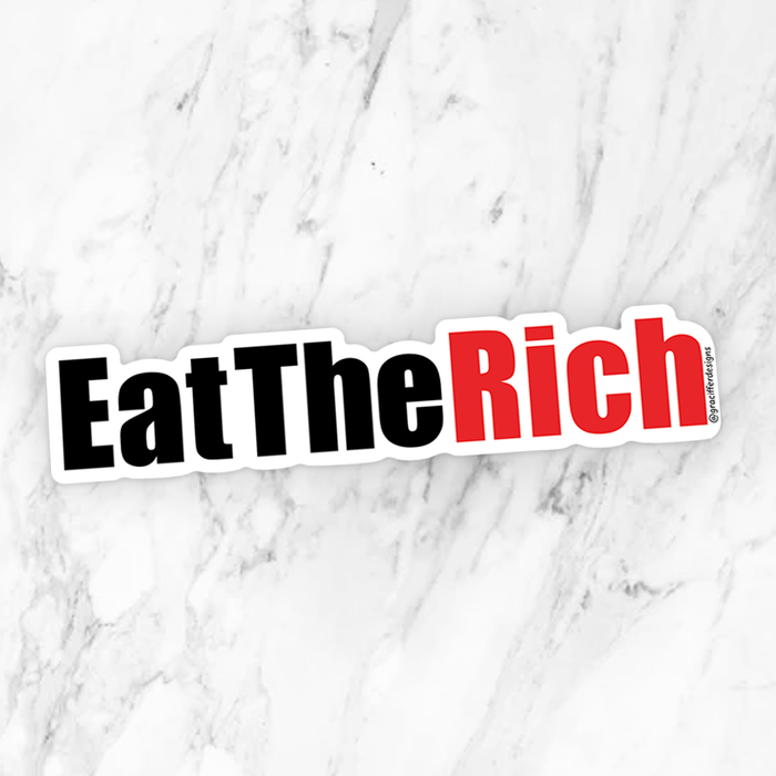Eat The Rich Sticker - GameStonk