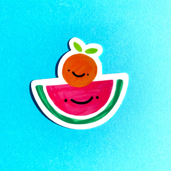 Fruit Friends Sticker-Cutie & Pod