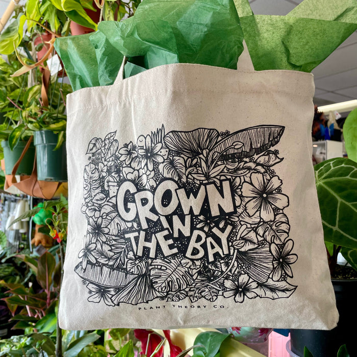 Grown In The Bay Canvas Tote