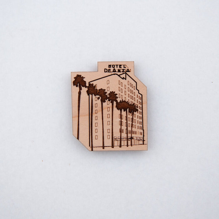 San Jose Magnets - Set of 6 - Maple Wood