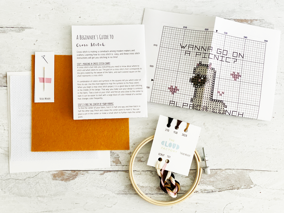 Alpaca - DIY Cross Stitch Kit