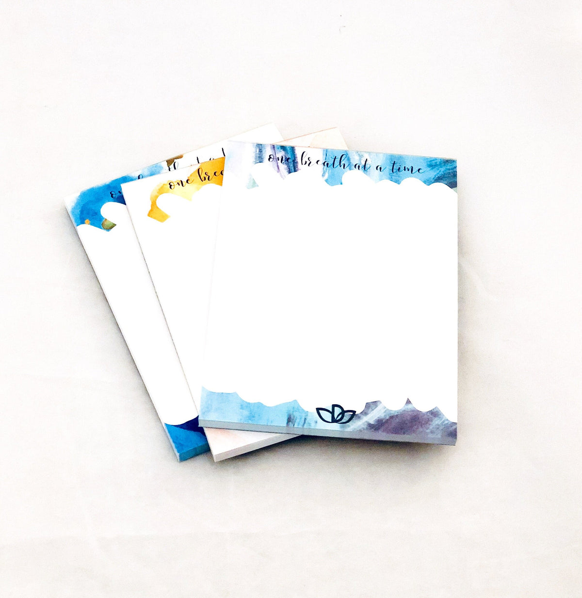 One Breath At A Time - Mindfulness Notepad set — San José Made