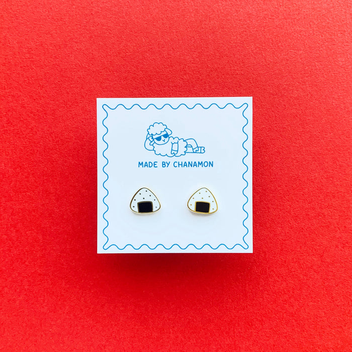 Onigiri Earrings