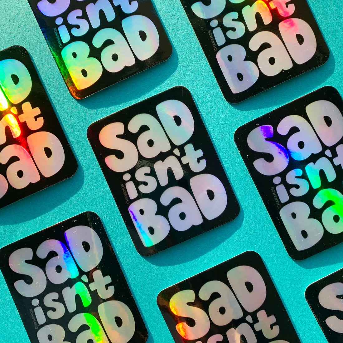 Sad Isn't Bad Sticker — San José Made
