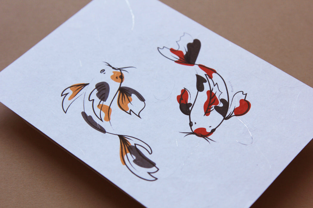 Koi Art Print - 8x10