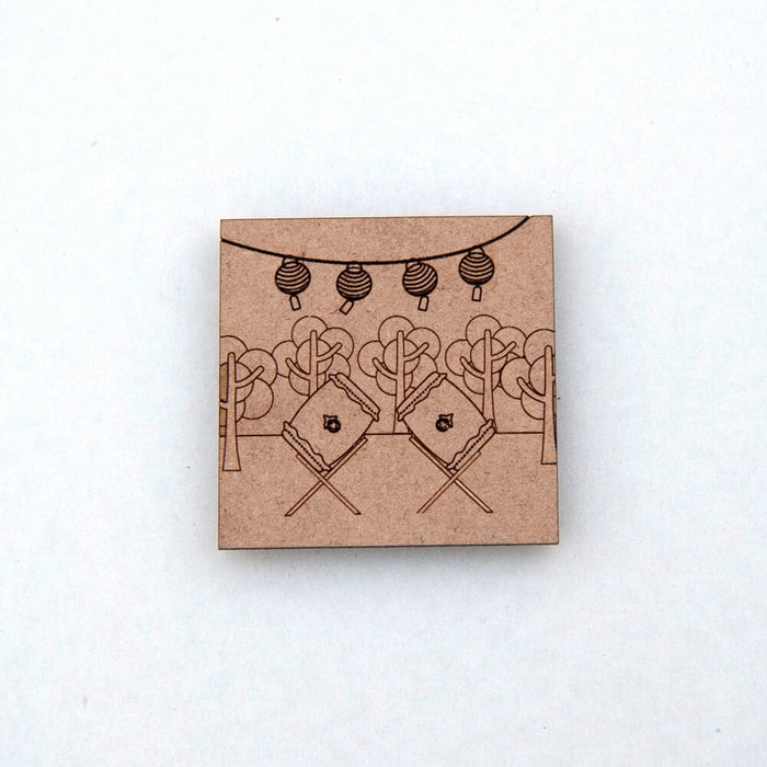 San Jose Magnets - Set of 6 - Draft Wood (Incomplete)