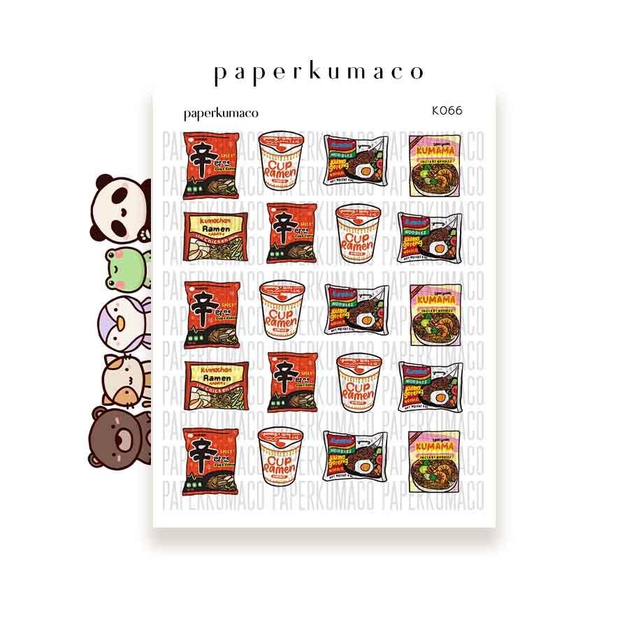 Kawaii Ramen Food Stickers — San Made