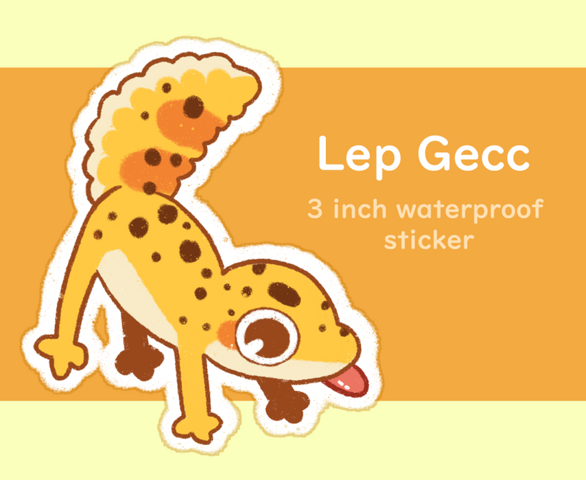 Leopard Gecko Sticker