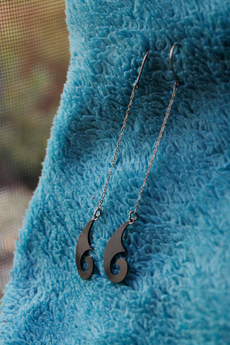 Moon Dangling Earrings