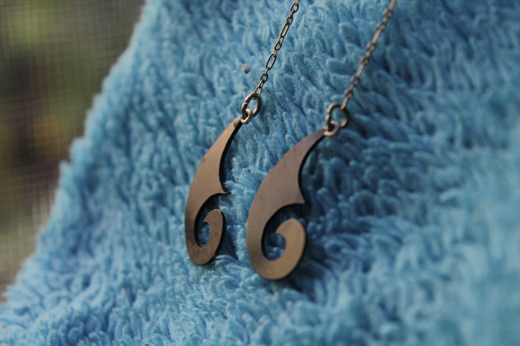Moon Dangling Earrings
