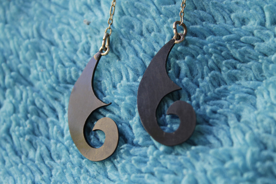 Moon Dangling Earrings
