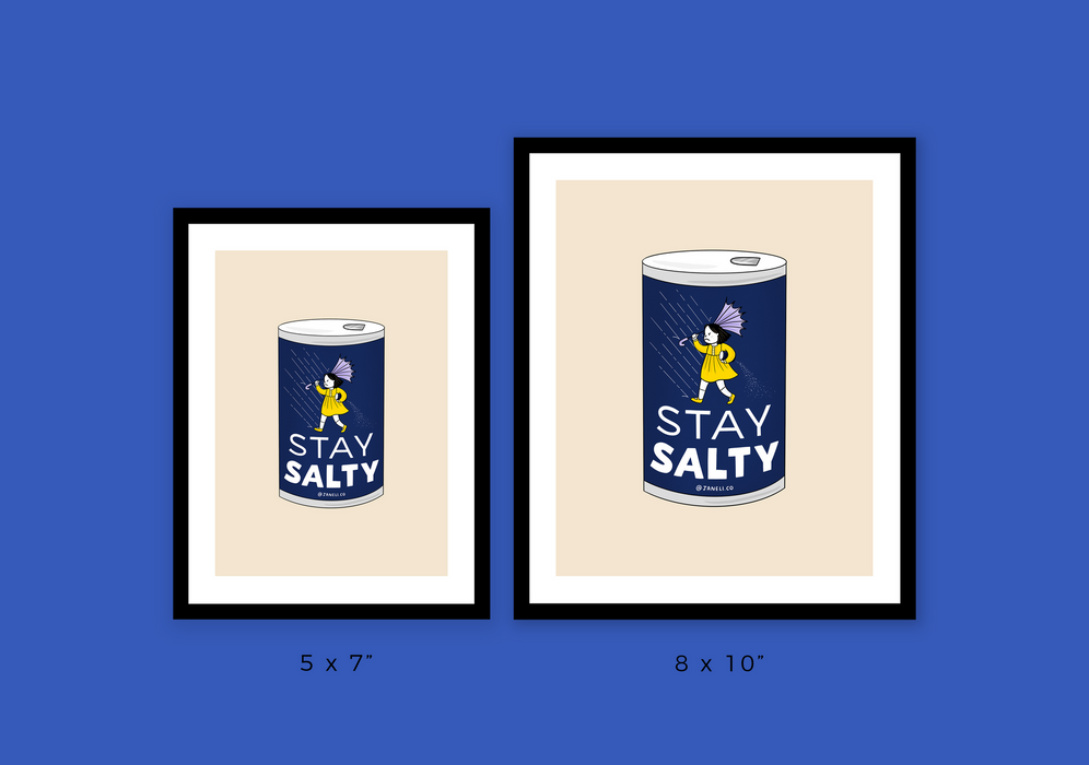 Stay Salty Art Print - 5x7"