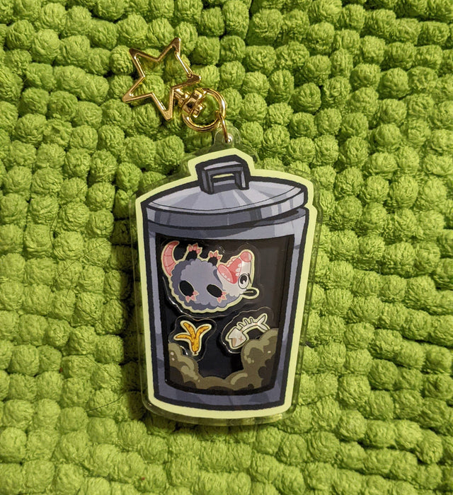 Trashbaby Opossum Charm