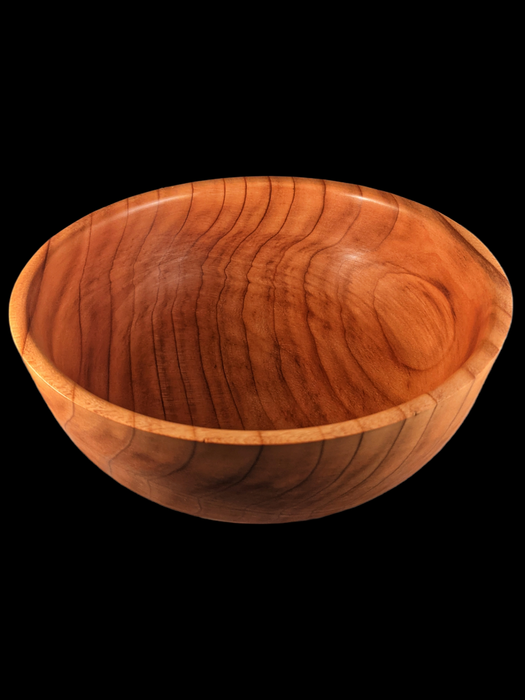 Large redwood bowl - great for fruit or salads