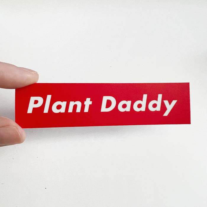 Plant Daddy Vinyl Sticker