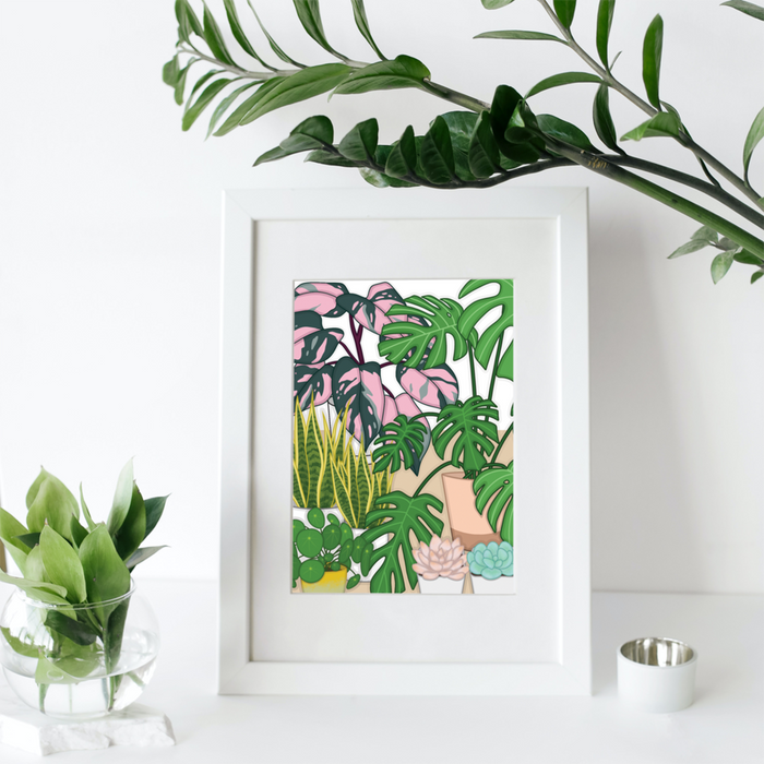 Plant Room Mini Print