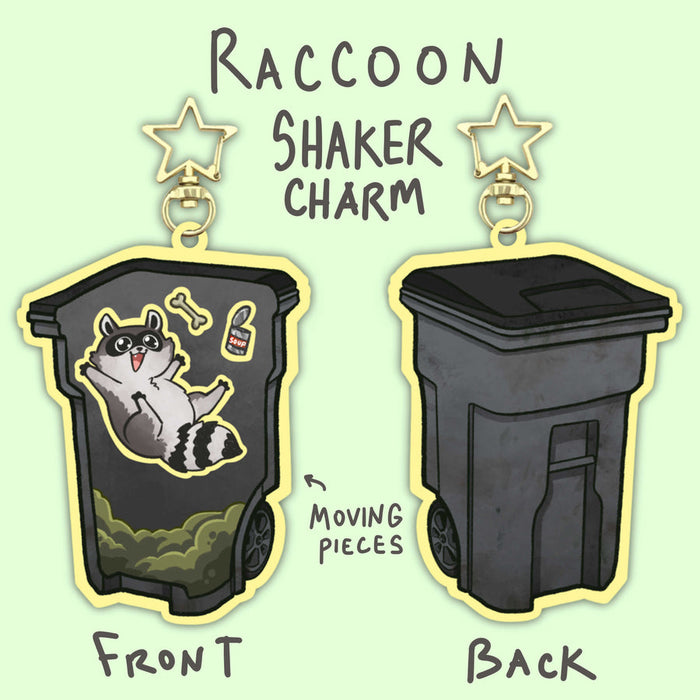 Garbagechild Raccoon Charm
