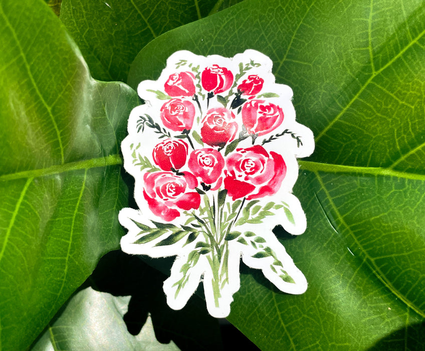 Little Roses Stickers Roses Sticker — San José Made