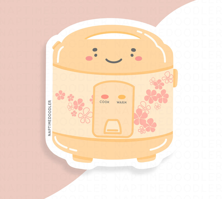 Panasonic Rice Cooker Sticker | Naptime Doodler