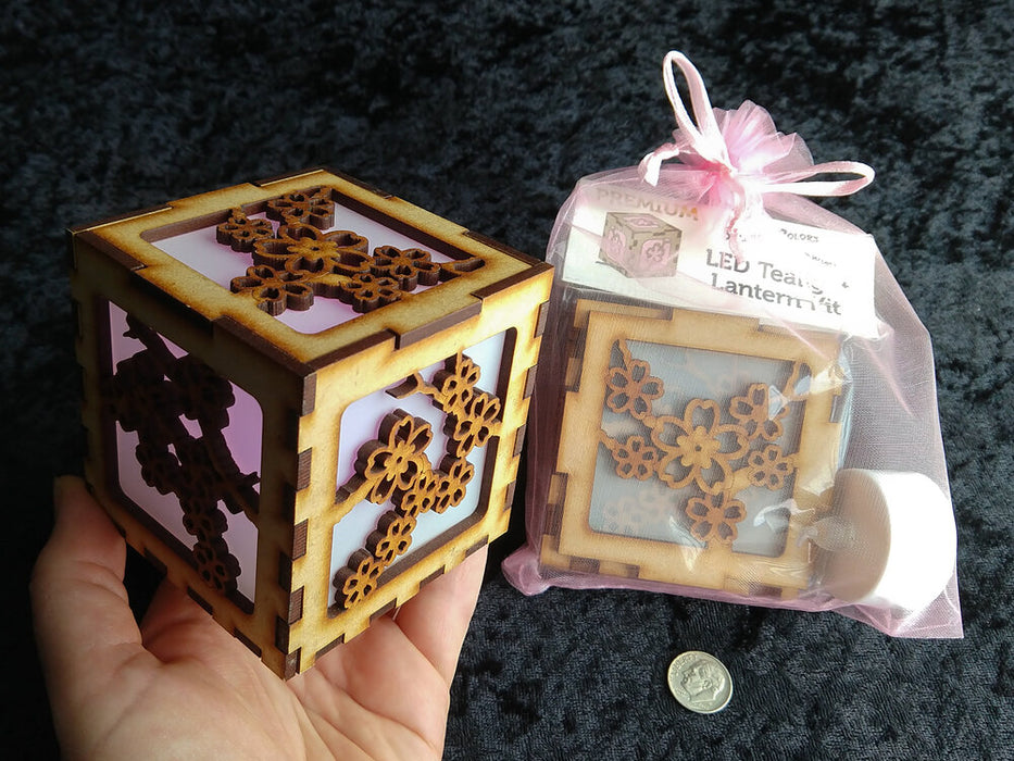 Sakura Cube Lantern Kit