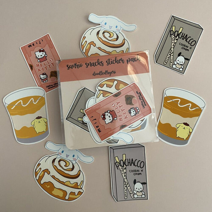 Sanrio Snacks pt.1 Sticker Pack