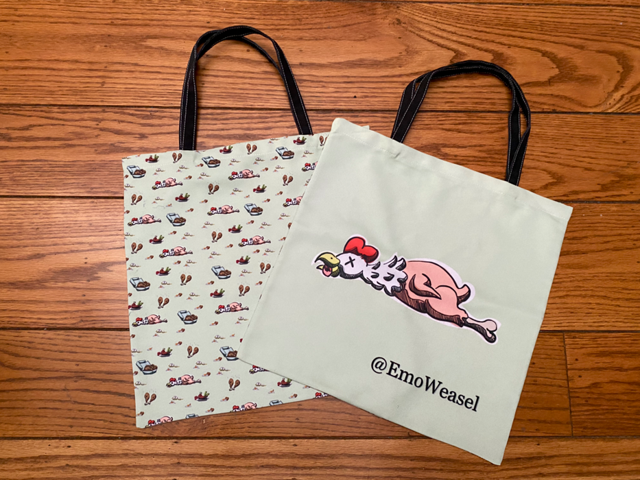 Meet Your Meal Tote Bag - Chicken