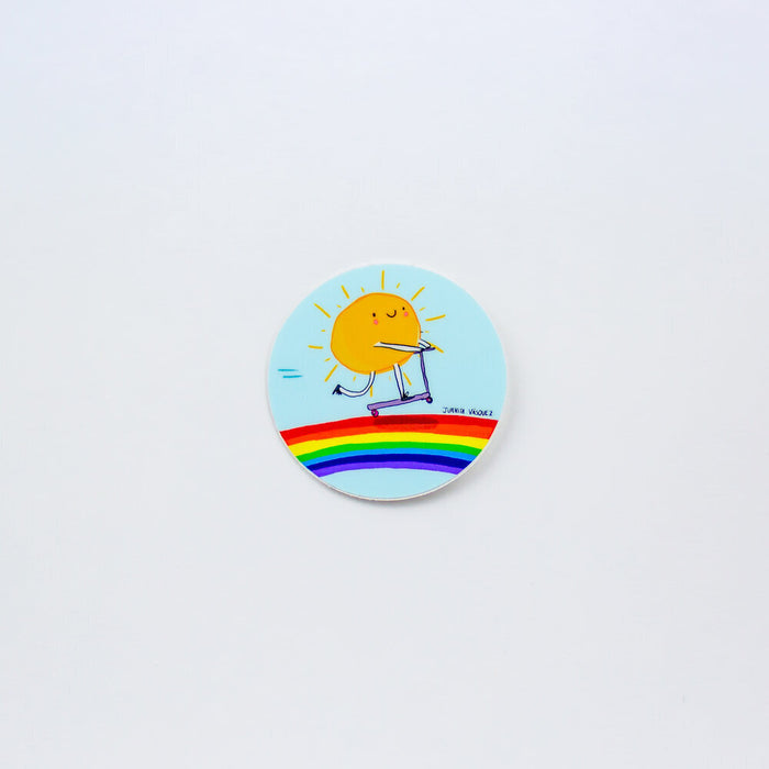 Solecito - Round Vinyl Sticker